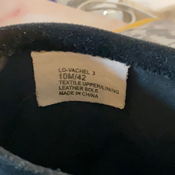 Louis et Cie- kitten Black bootie pearl studs in gold setting 10 42 leather sole - Picture 10 of 13